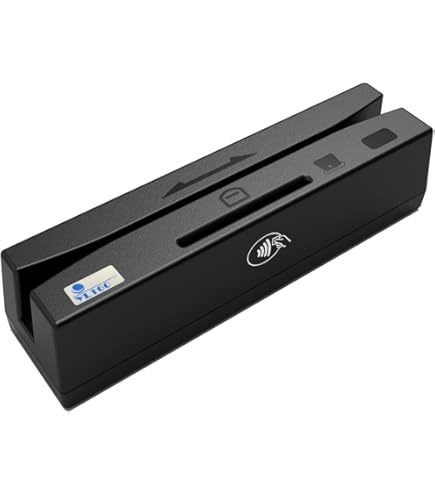 Ossiygar Multi-Function Card Reader for Magstrip, Credit